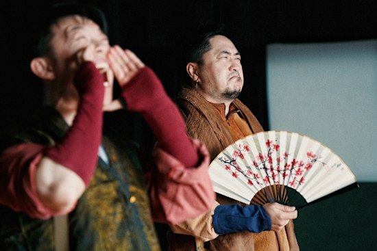 Eighteen Lives in rehearsal