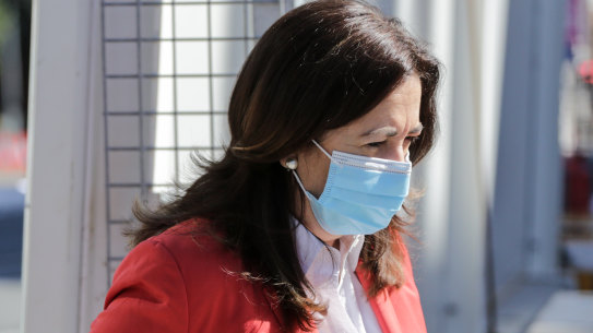 Queensland Premier Annastacia Palaszczuk has come under fire for questioning the national reopening plan. 