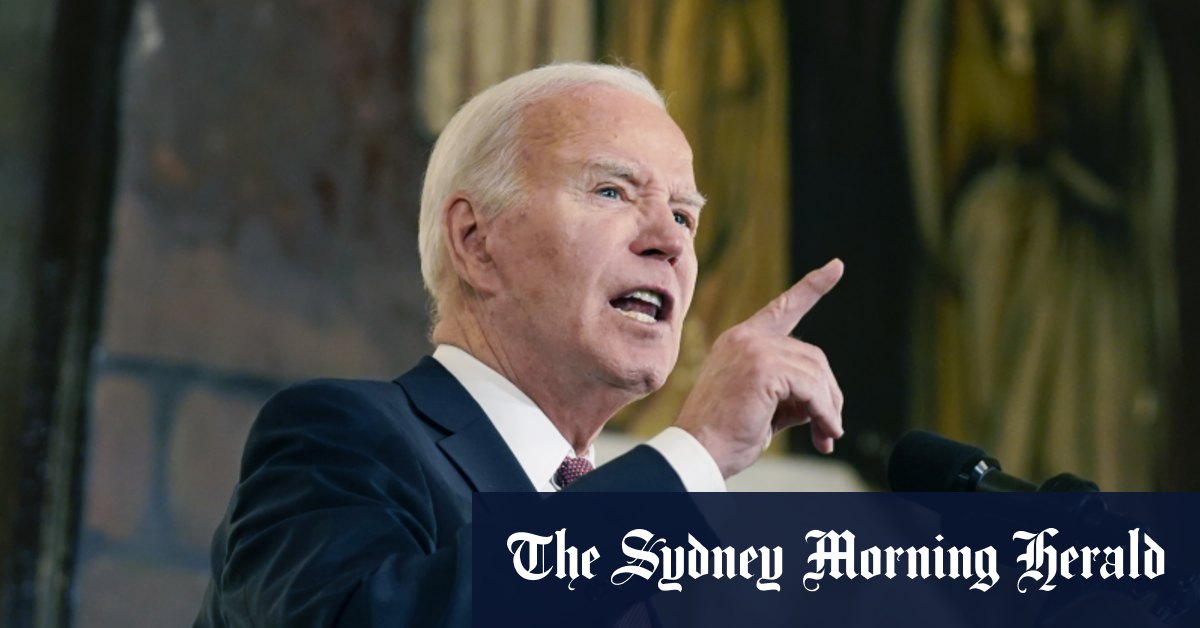 Joe Biden zapewnia palestyńskich protestujących, że armia izraelska opuści Gazę