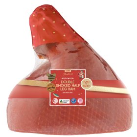 Coles beechwood double-smoked ham.