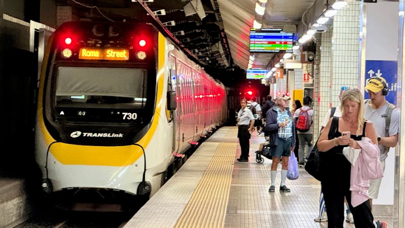 Translink rolls out T1–T6 train line numbers across south-east Queensland