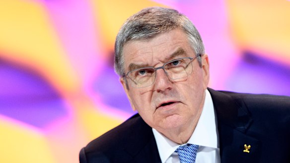 Thomas Bach, president of the International Olympic Committee, is not willing to indulge talk of cancellation.