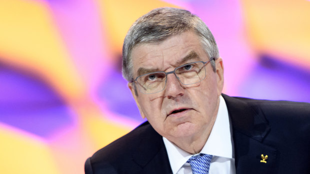 Thomas Bach, president of the International Olympic Committee, is not willing to indulge talk of cancellation.