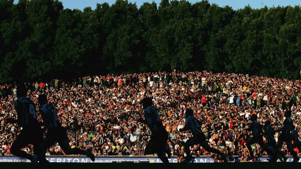 Leichhardt Oval is a sight to see when it's full.