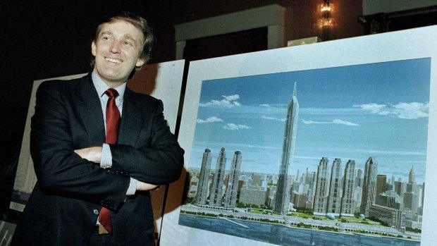 According to tax records, Trump lost more than $US1 billion on failed business deals between 1985 and 1994.