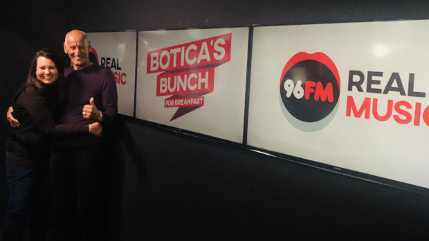 Lisa Shaw and Fred Botica have boosted 96FM's ratings since joining the station.