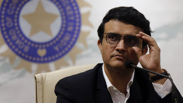 BCCI president Sourav Ganguly.