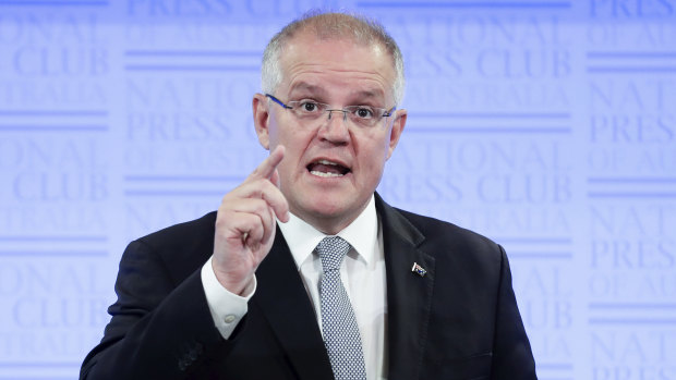 Prime Minister Scott Morrison accepts climate change is causing natural disasters.
