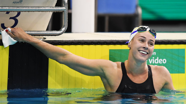 Brianna Throssell’s best may be yet to come as she shifts her focus in the pool.