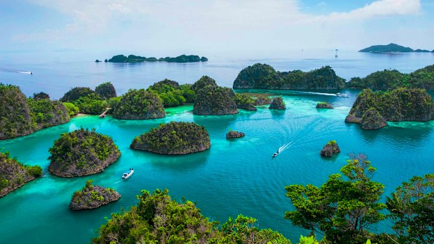 Spectacular Raja Ampat, West Papua, one of Indonesia’s emerging destinations beyond Bali.
