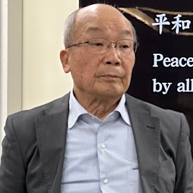 “The smell of people burning has never left me.” Seiichiro Mise, survivor of the nuclear bombing of Nagasaki. 