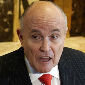 Giuliani joined Trump's legal team last month.