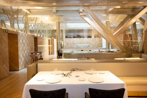 Lasarte … dine here for a dinner you won’t forget.
