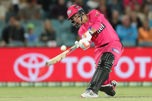 Josh Philippe fell 15 runs short of becoming the first player to score a century in the BBL this season.