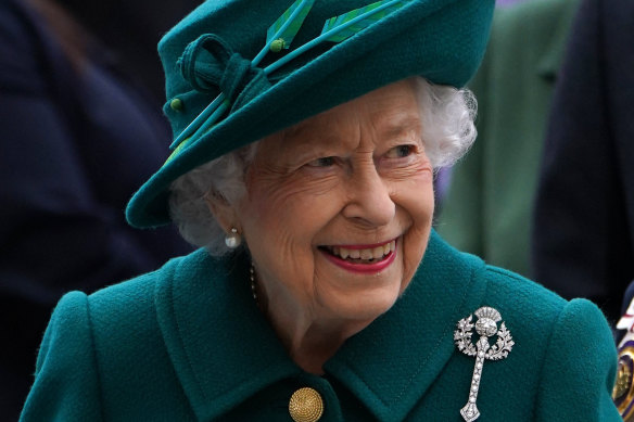 The Queen, pictured earlier this month, is throwing her support behind action on climate change.  