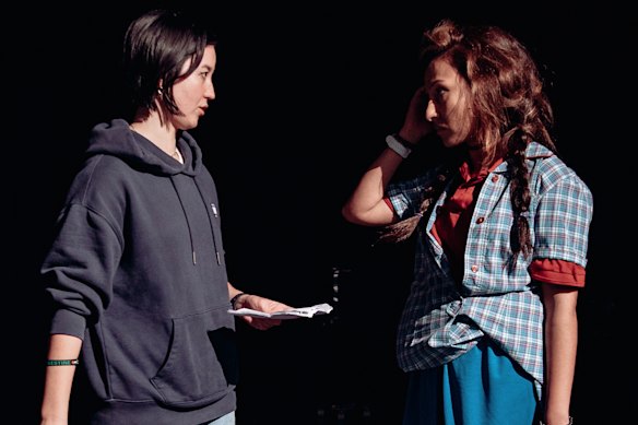 Nina Oyama and Urvi Majumdar worked together on the Fresh Blood series Urvi Went To An All Girls School.
