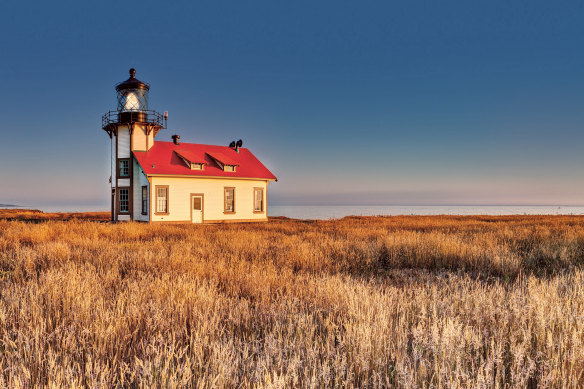 Mendocino is the biggest town on the California coast north of San Francisco.