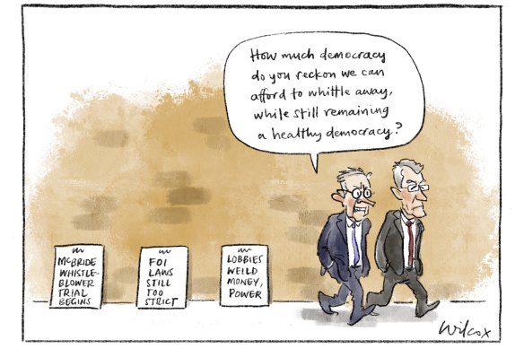 The price of democracy.