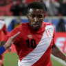Socceroos' World Cup rivals Peru name squad, missing big names