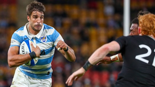 Argentinian fullback Juan Cruz Mallia has been filling the second playmaker role with aplomb.