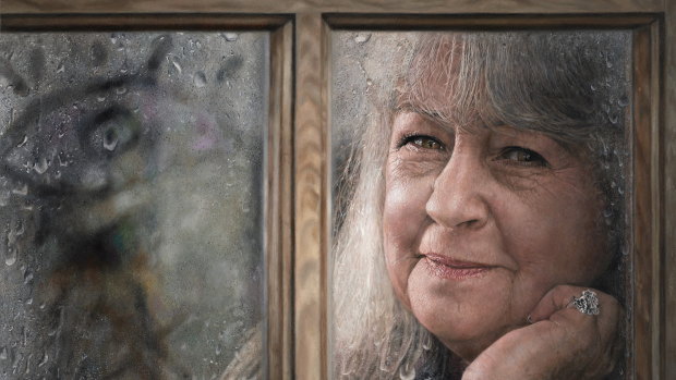 ‘Quite spooky’ portrait of Play School favourite wins Archibald people’s prize