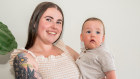 Tayla Daley with Son Koa aged 13 months in Chinchilla.