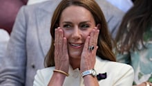 The Princess of Wales in the Royal box in 2025.