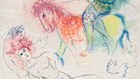 Acrobate au cheval rouge, by Marc Chagall, is from the estate of the late Eileen Bond. The work on paper will be offered at auction by Christie’s in London on March 6, at an estimate of GBP 150,000 to 200,000. Photo: Supplied