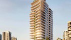 Render of the planned 21-level ARI Main Beach development, on a 1,355sqm site at 3555 Main Beach Parade in Gold Coast that Sydney developer ODUS and Metrics Credit Partners have acquired for $55.68m.