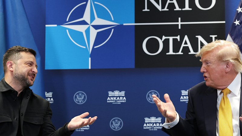 Trump's surprise Ukraine shift steadies nervous NATO allies