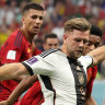 Germany grab point in Spain showdown, cling to World Cup spot