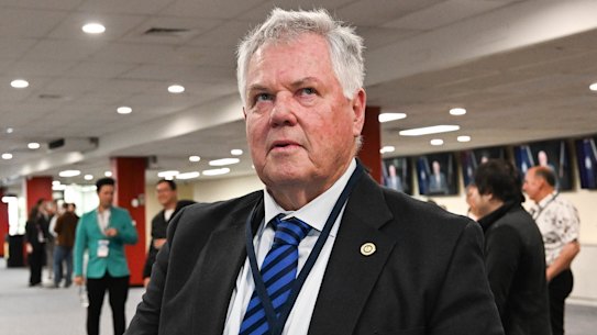 Victorian Liberal Party president Phil Davis.