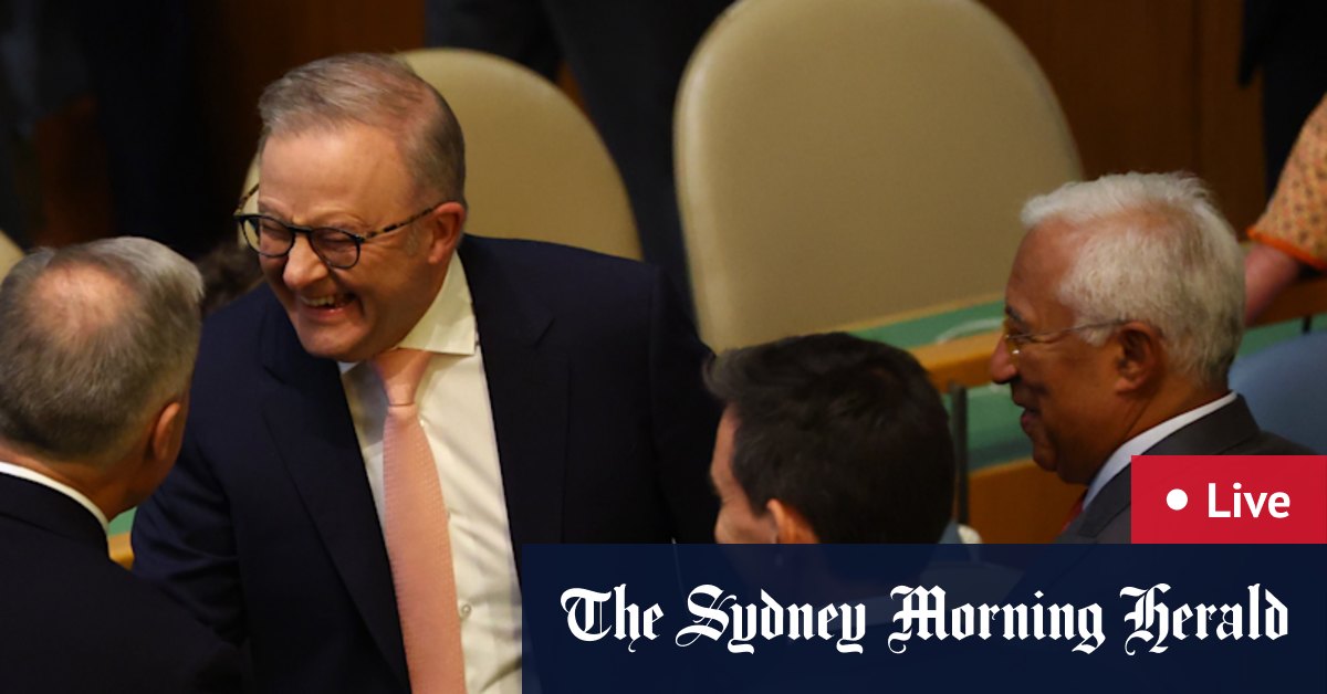 Australia news LIVE: Albanese addresses UN, expected to restate Palestine support; Trump will not meet PM while leaders are in New York