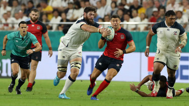Sydney second-rower Greg Peterson now plays in Europe and has racked up 28 caps for the USA. 