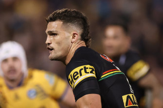 Nathan Cleary has been impressed with Tyrone May’s efforts in the Super League, and is tipping he returns to the NRL.