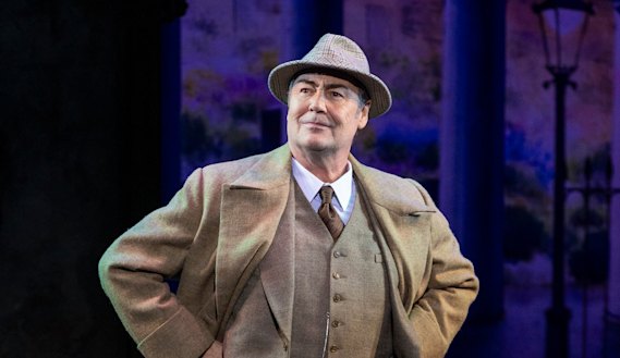 Nathaniel Parker as Professor Henry Higgins.