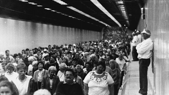 The Sydney Harbour Tunnel was opened in August 1992.