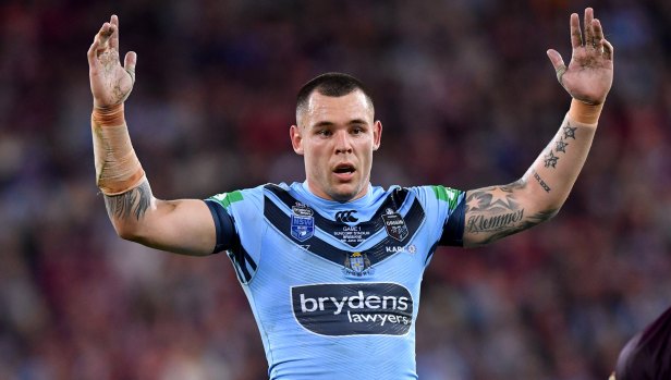David Klemmer has been  left out of NSW's State of Origin squad.