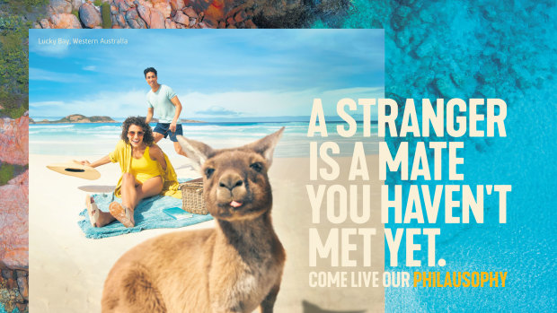 Tourism Australia is trying to capture the Australian way of life in its new campaign.