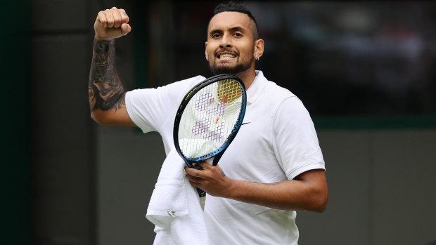 Nick Kyrgios withdrew due to injury in his third round Wimbledon match this week. 