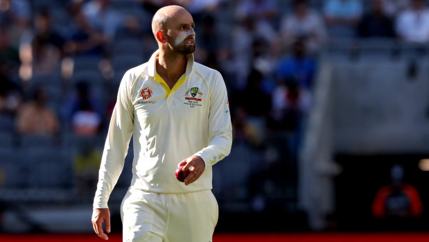 Polished product: Nathan Lyon has been on fire for Australia against India this summer. 