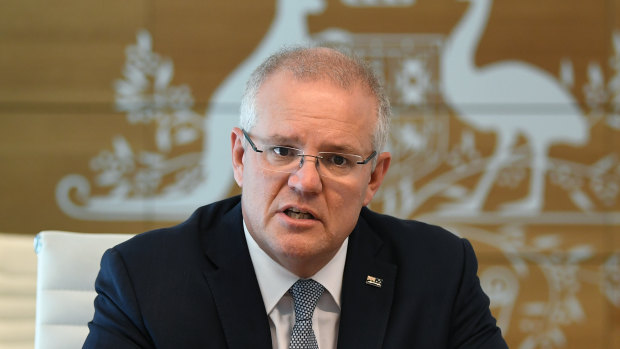 Prime Minister Scott Morrison on Monday.