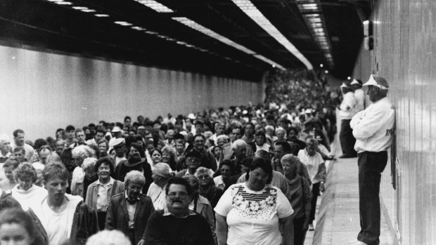 The Sydney Harbour Tunnel was opened in August 1992.