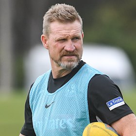 Collingwood coach Nathan Buckley’s future at the club won’t be determined by new president Mark Korda.