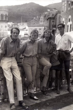 George Johnston and Charmian Clift with their family on Hydra.