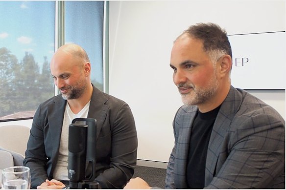 Brothers Remon Fayad (left) and Fayad- Lee Fayad.