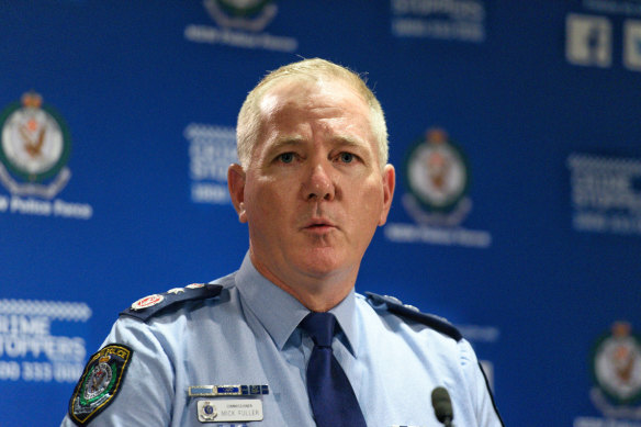 NSW Police Commissioner Mick Fuller.