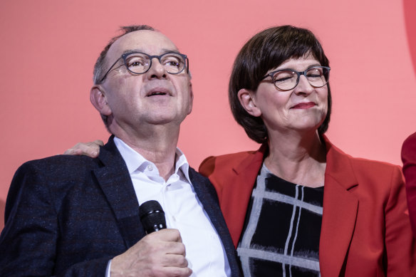 Norbert Walter-Borjans and Saskia Esken have been declared the winners of German Social Democrats leadership ballot. 