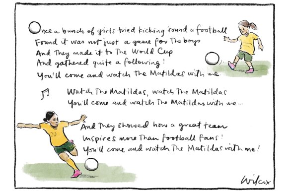 Watch the Matildas.