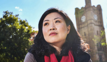 PhD student Shan Windscript who is casually employed by Melbourne University.